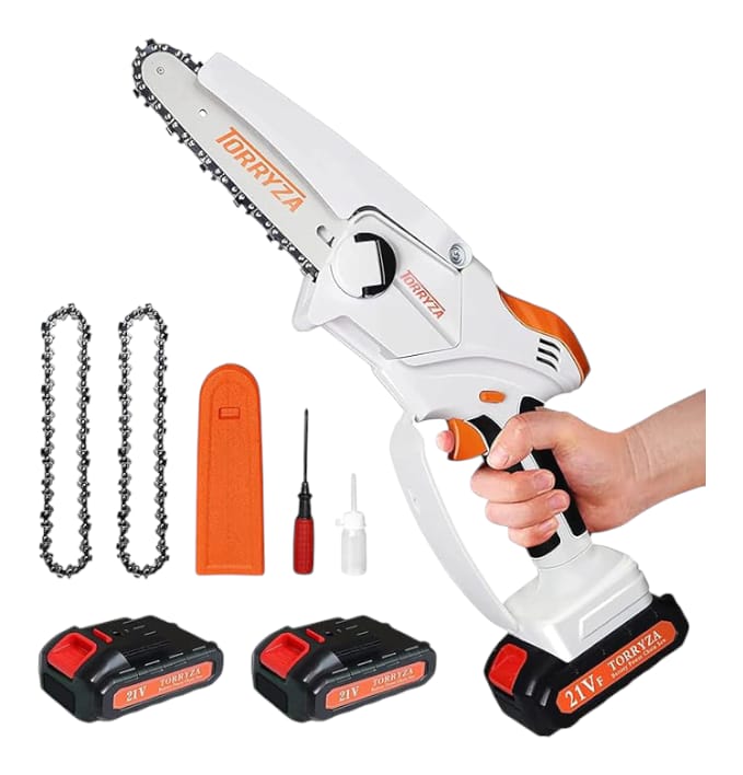 Tronconneuse Electrique Sans Fil de 6 Pouces Mini