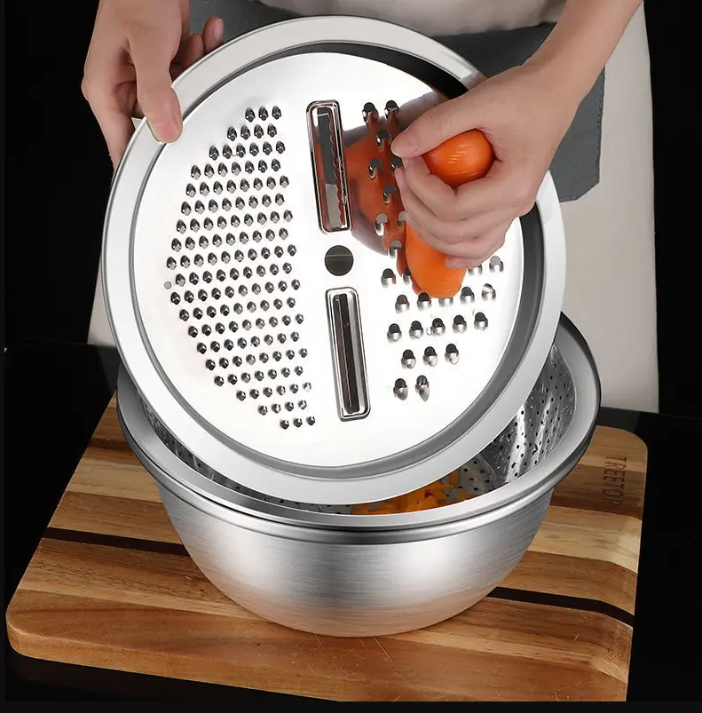 Coupe-légumes multifonctionnel en acier inoxydable - Image 4
