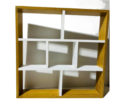 Étagère murale avec 7 compartiments