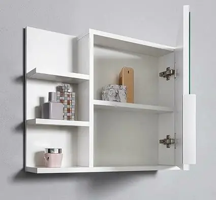 Armoire de Salle de Bain avec Miroir et étagères model 3 – Image 3